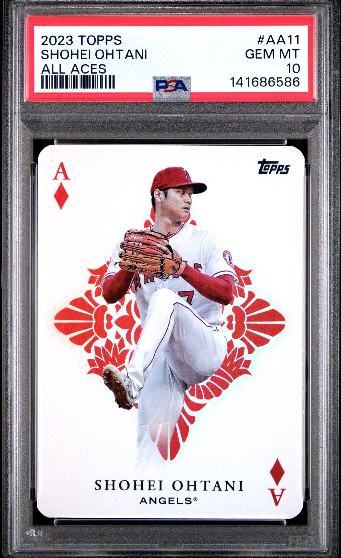 2023 Topps All Aces Shohei Ohtani #Aa11 (All Aces) Gem Mt 10 front