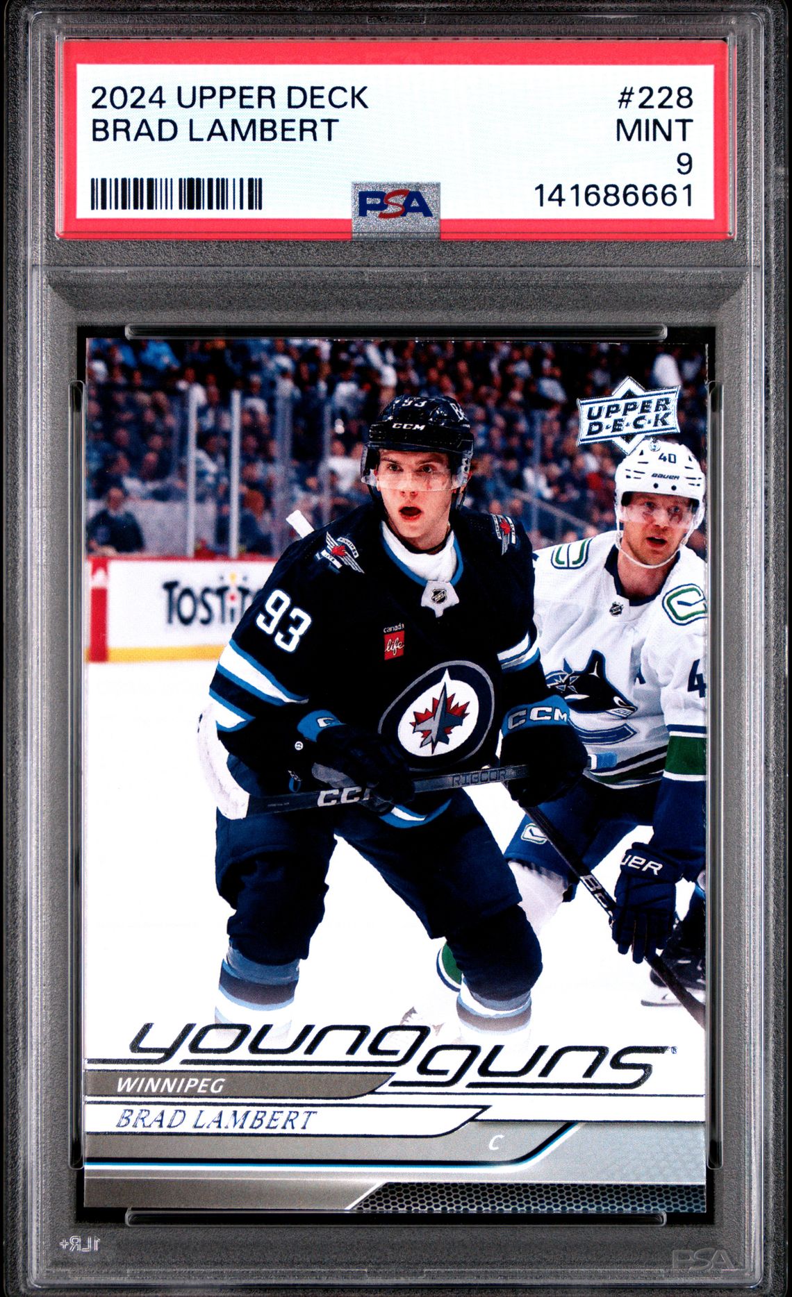 2024 Upper Deck Brad Lambert #228 Mint 9 front