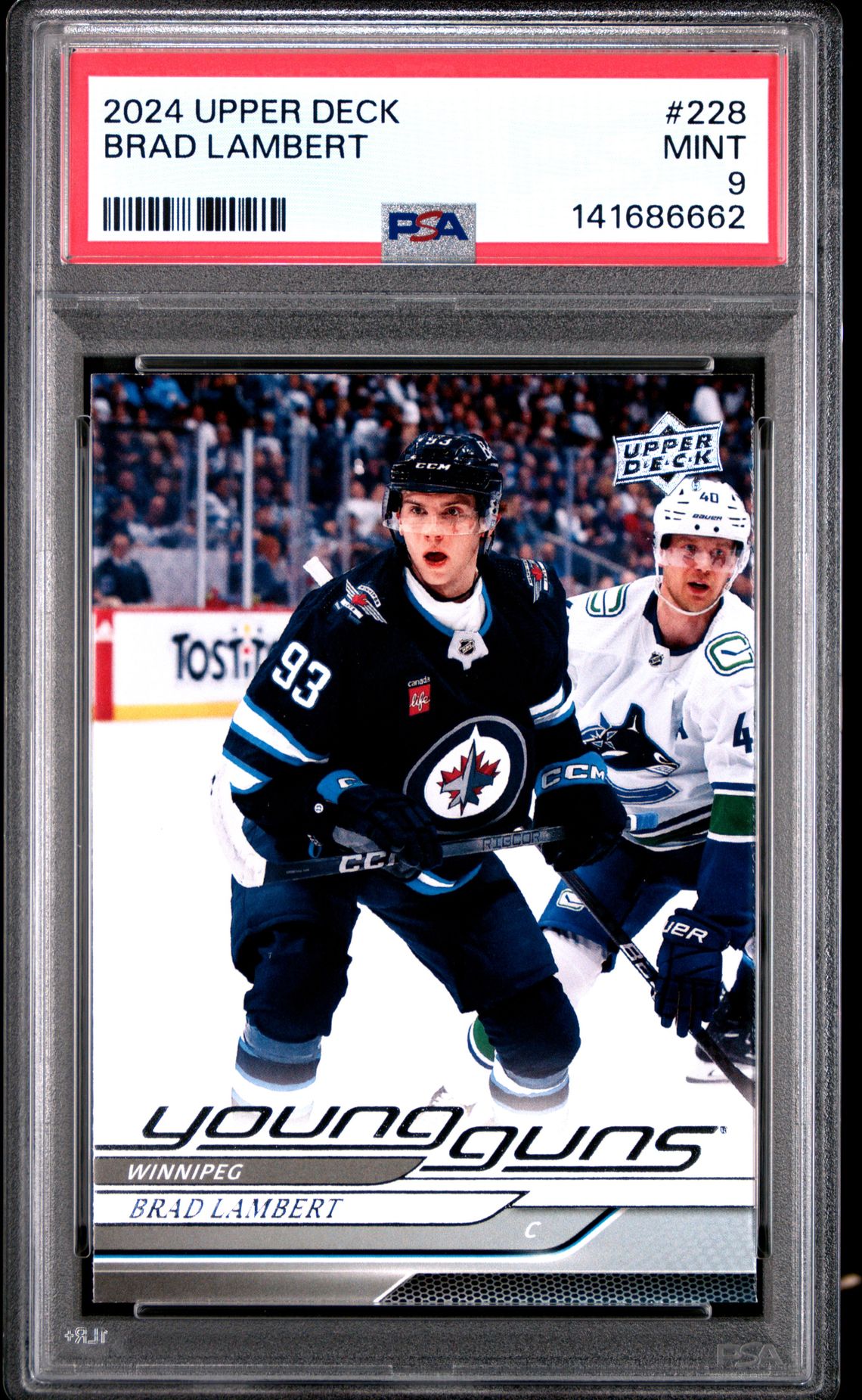 2024 Upper Deck Brad Lambert #228 Mint 9 front