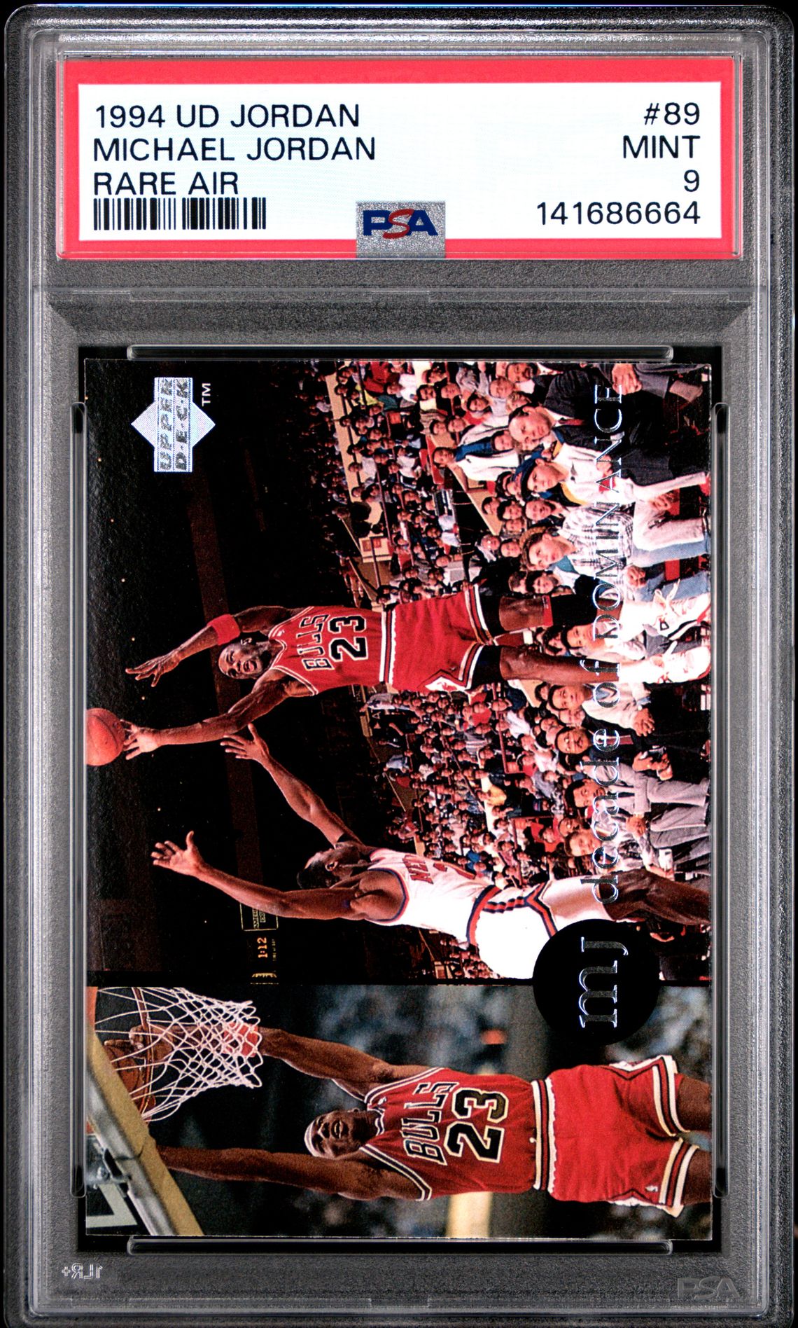 1994 Upper Deck Mj Rare Air Michael Jordan #89 (Rare Air) Mint 9 front