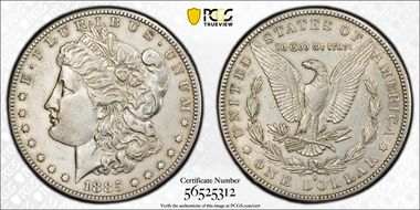 1885-S $1 N1