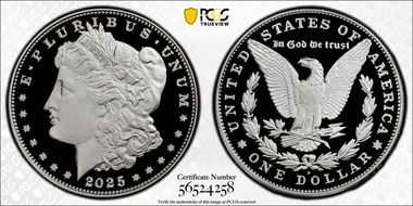 2025-S $1 Morgan Dollar PR70DCAM