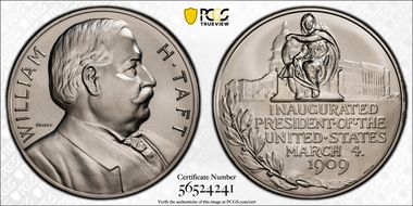 (2025) AR Medal William H. Taft Matte Finish MS69