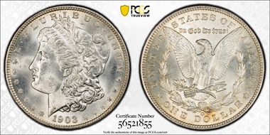 1903-O $1 MS67