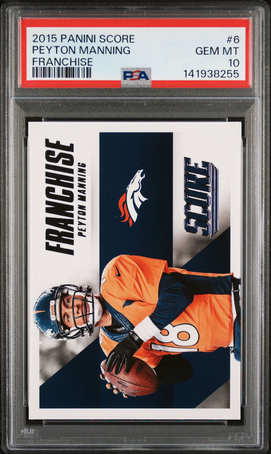 2015 Panini PANINI SCORE FRANCHISE #6 Peyton Manning front