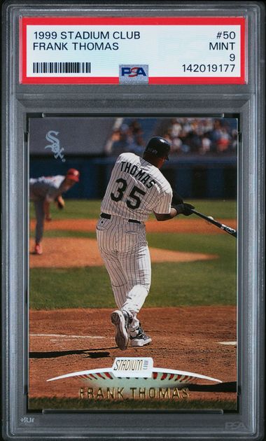 Topps White Frank Thomas front