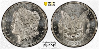 1879-S $1 MS62