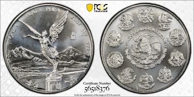 2007-Mo Onza Libertad Ag MS67