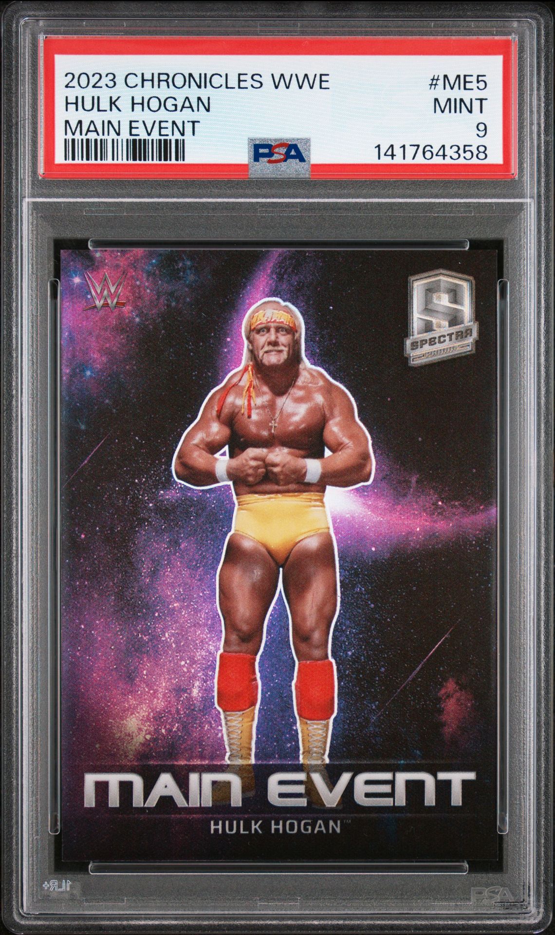 2023 Panini PANINI CHRONICLES WWE MAIN EVENT #ME5 Hulk Hogan front