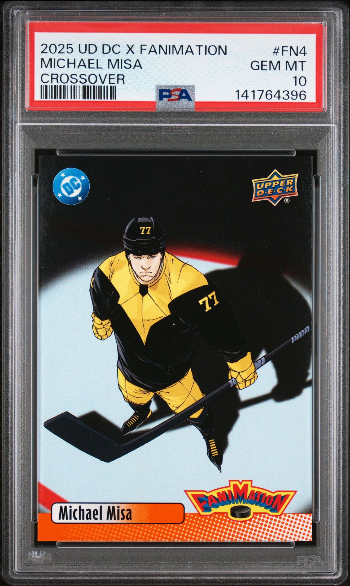 2025 Upper Deck UPPER DECK DC X FANIMATION CROSSOVER #FN4 Michael Misa front