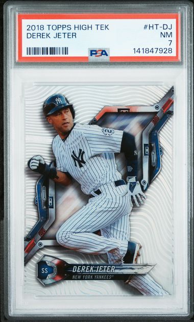 Topps Derek Jeter front