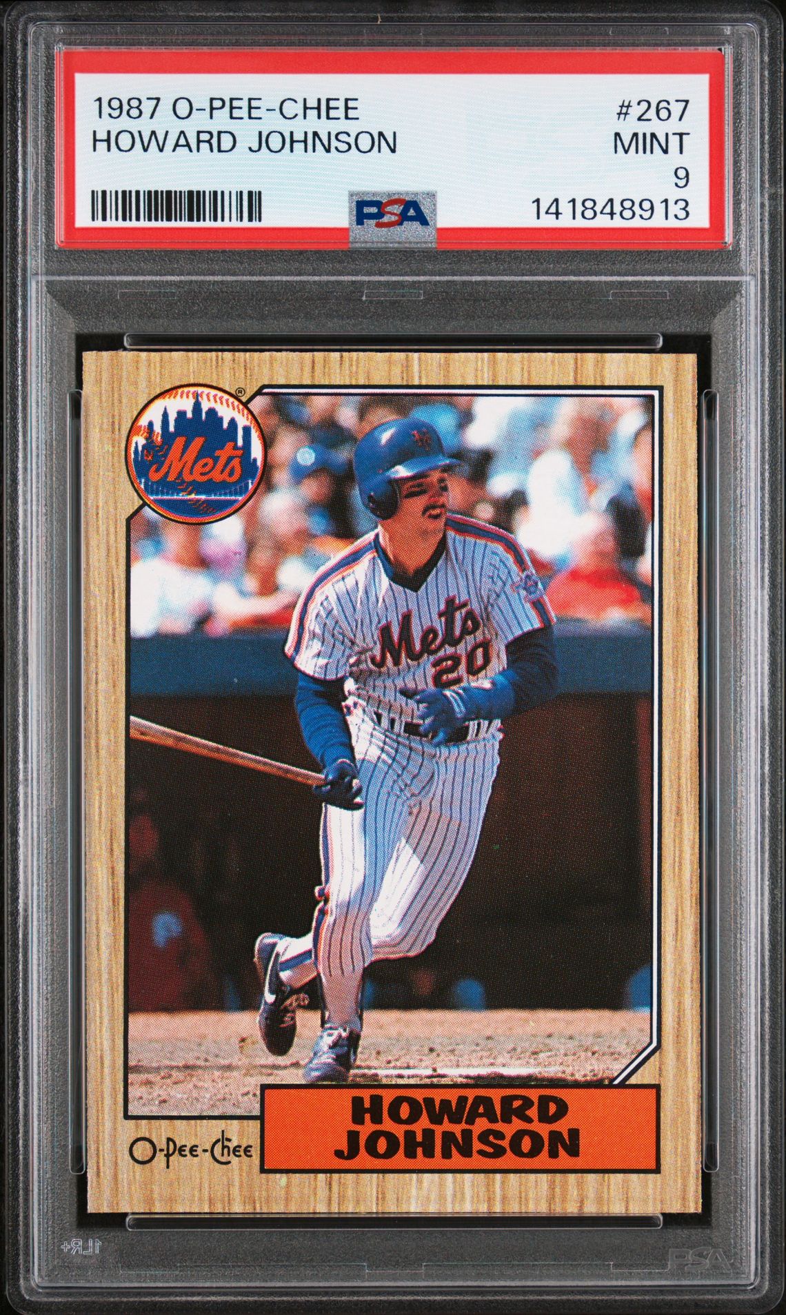 1987 O-Pee-Chee O-PEE-CHEE #267 Howard Johnson front