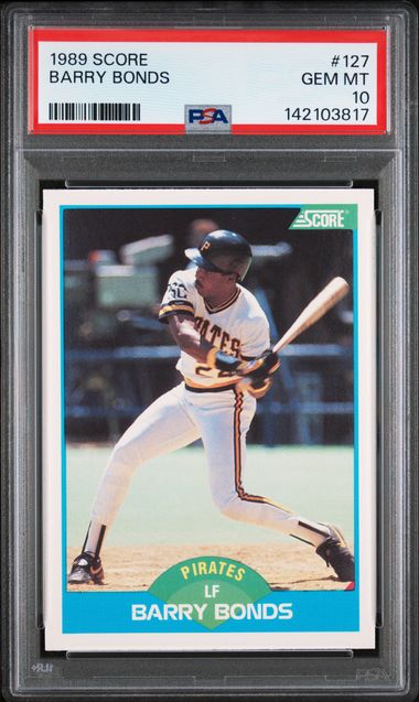 Score Barry Bonds front