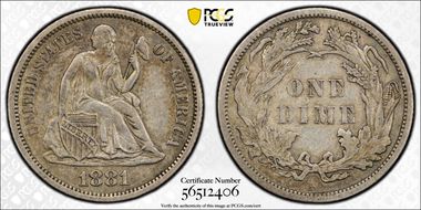 1881 10C XF45