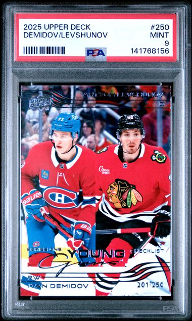 2025 Upper Deck Young Guns #250 Ivan Demidov Artyom front