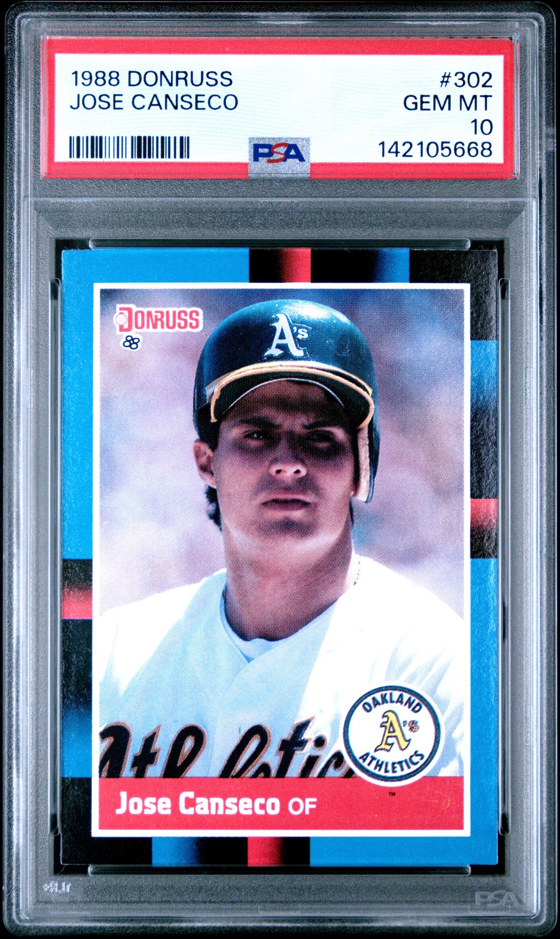 1988 Donruss DONRUSS #302 Jose Canseco front