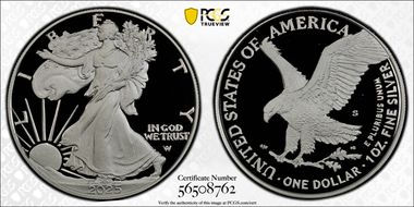 2025-S $1 Silver Eagle PR69DCAM