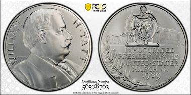 (2025) AR Medal William H. Taft Matte Finish MS68