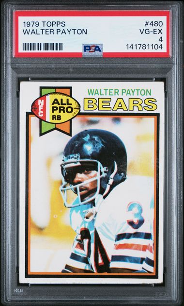 Topps Walter Payton front