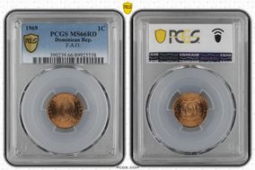 1969 1C F.A.O. MS66RD