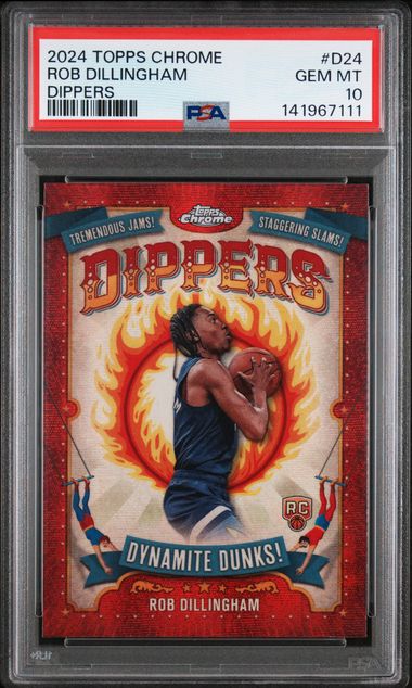 2024 Topps Topps Chrome #D24 Dippers Rob Dillingham front