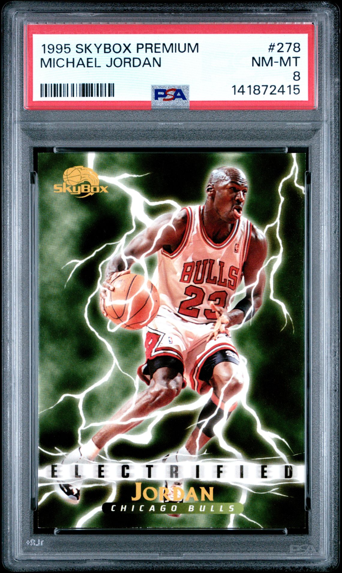 1995 SkyBox SKYBOX PREMIUM #278 Michael Jordan front