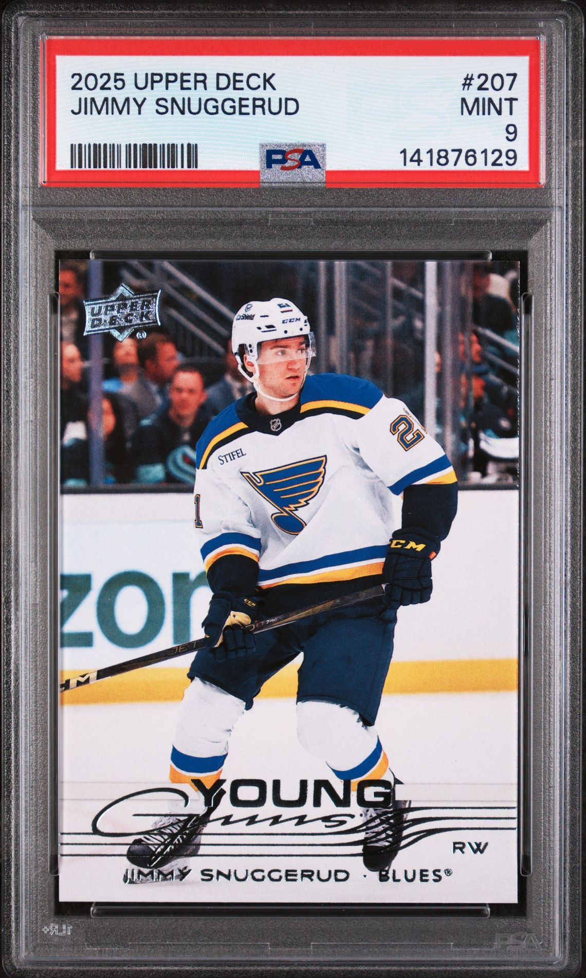 2025 Upper Deck UPPER DECK #207 Jimmy Snuggerud front