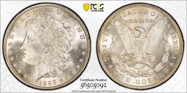 1893 $1 MS63