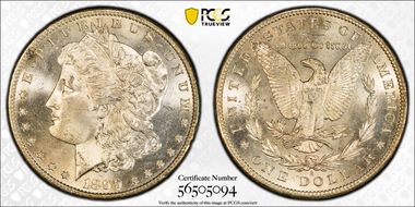 1899-S $1 MS64