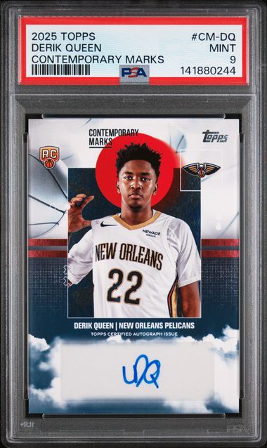 2025 Topps #CM-DQ Contemporary Marks Derik front