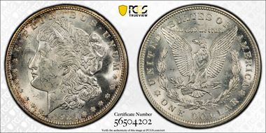 1921-D $1 MS63
