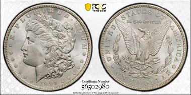 1891 $1 MS64
