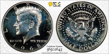 1968-S 50C PR66