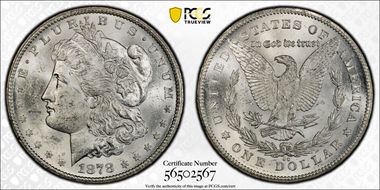 1878-CC $1 MS61