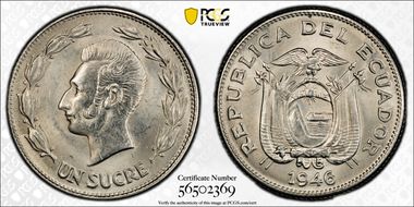 1946 Sucre KM-78.2 MS64