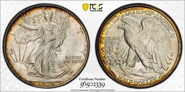 1939 50C MS66+