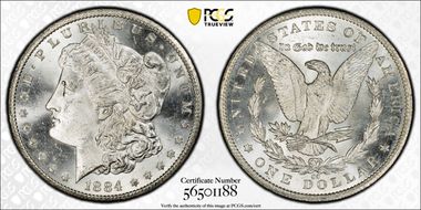 1884-CC $1 MS64
