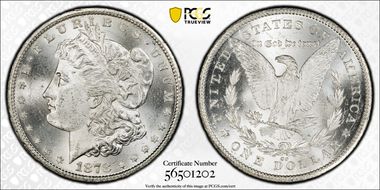 1878-CC $1 MS63