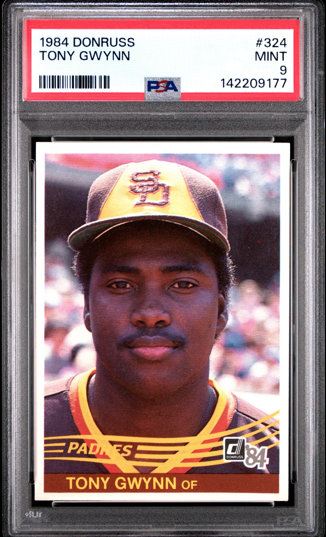 1984 Donruss Tony Gwynn #324 Mint 9 front