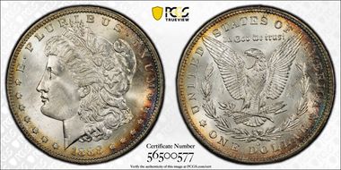1888-O $1 MS63+
