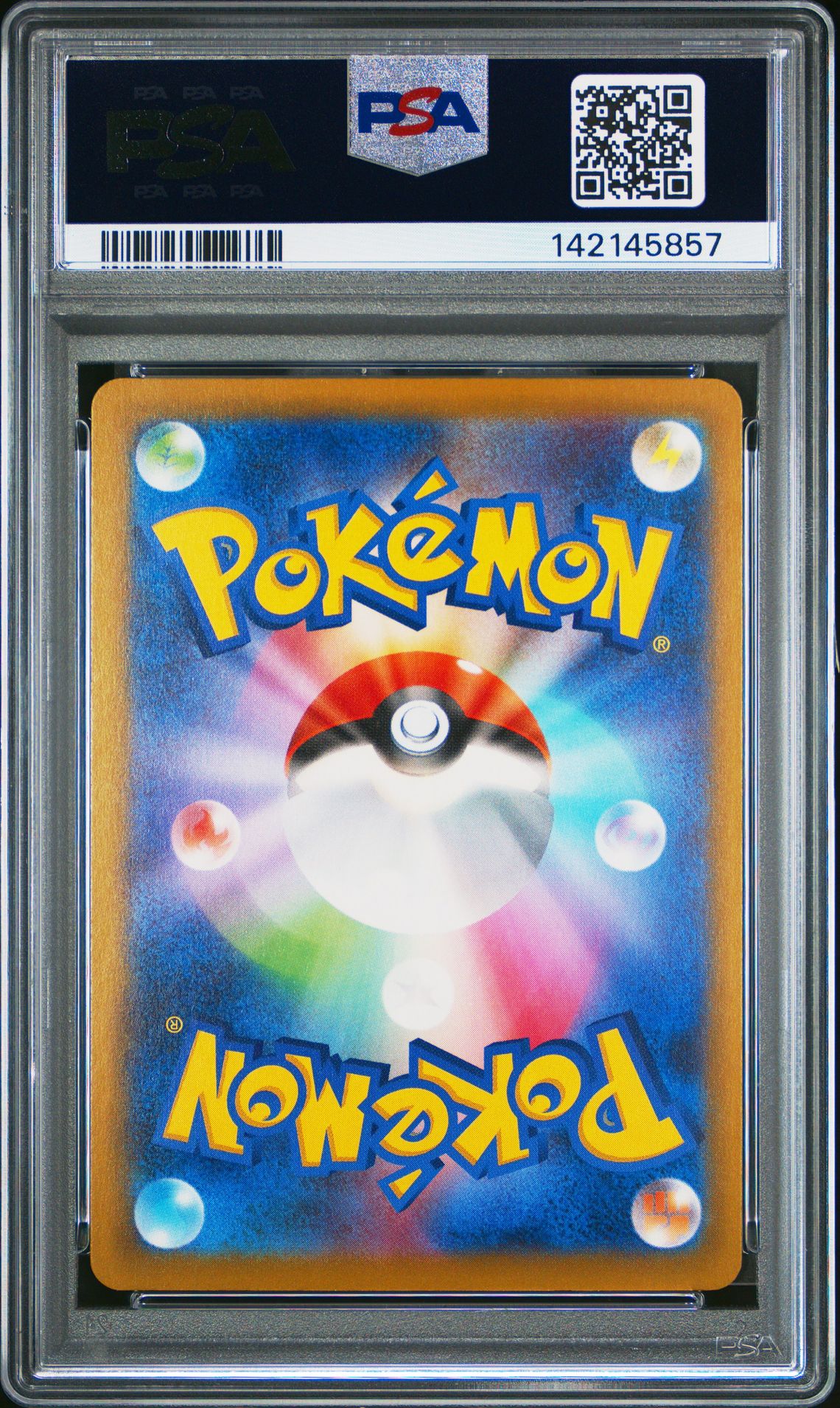 2025 Pokemon Japanese M-P Promo Fuecoco #018 (Mcdonald's) Gem Mt 10 back view - PSA certificate #142145857