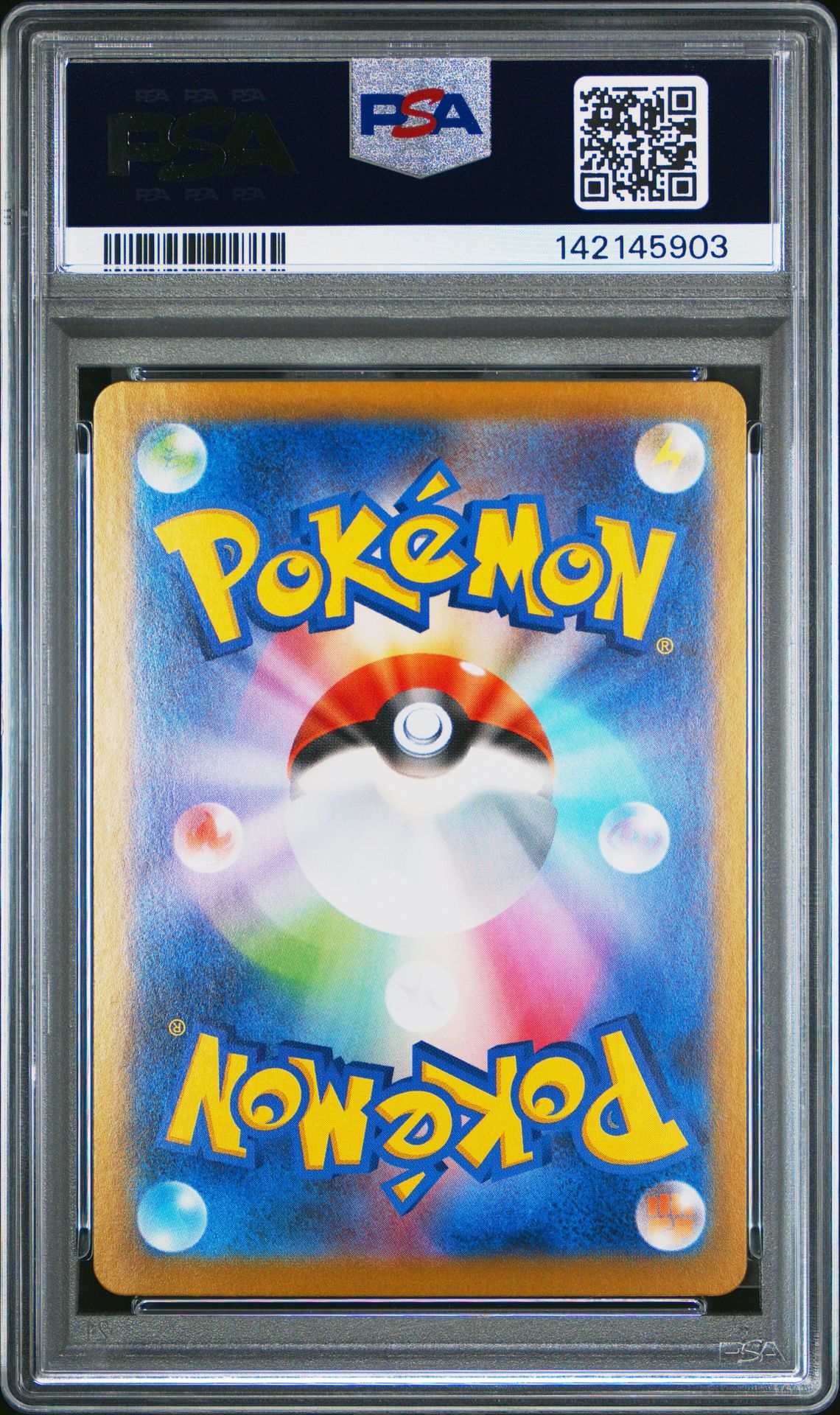 2025 Pokemon Japanese M1S-Mega Symphonia Mega Kangaskhan Ex #089 (Special Art Rare) Gem Mt 10 back view - PSA certificate #142145903