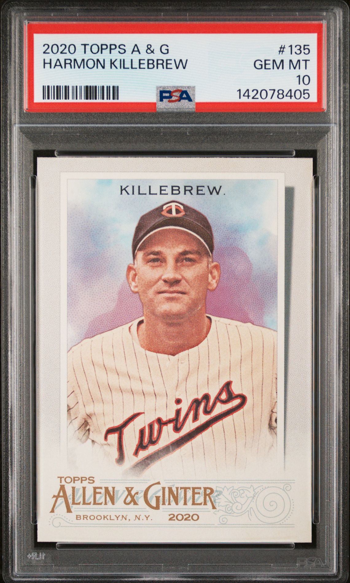 2020 Topps TOPPS ALLEN & GINTER #135 Harmon Killebrew front