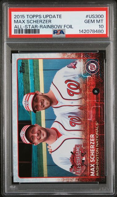 2015 Topps Topps Update Foil #US300 Max Scherzer front