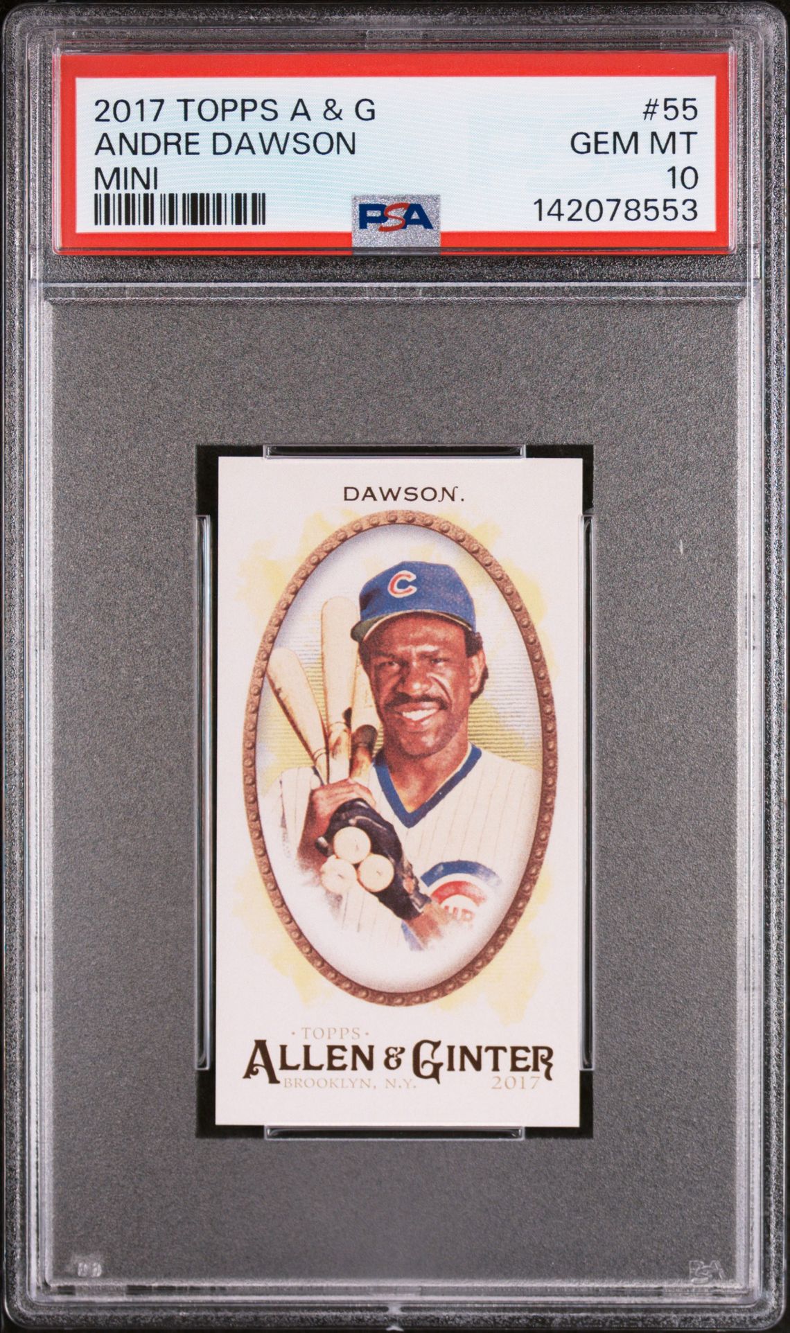 2017 Topps Topps Allen & Ginter #55 Andre Dawson front