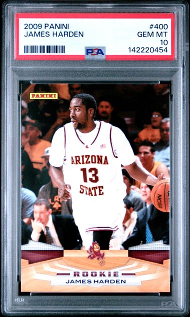 2009 Panini #400 James Harden front