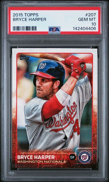 Topps Bryce Harper front