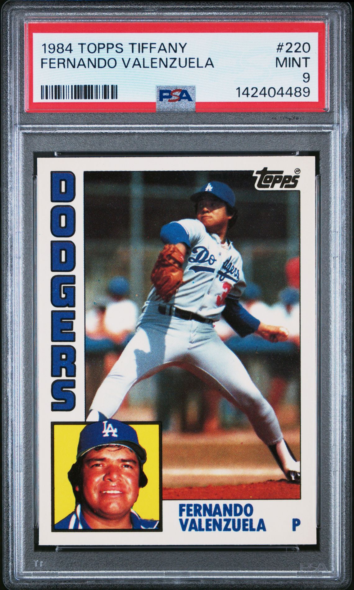1984 Topps Topps Tiffany #220 Fernando Valenzuela front