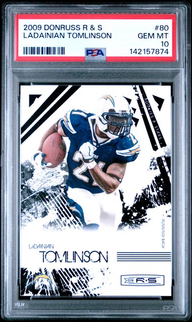 2009 Panini Donruss #80 LaDainian Tomlinson front