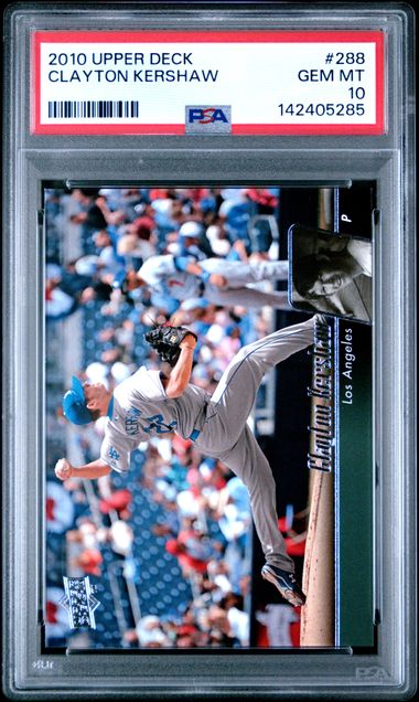 2010 Upper Deck #288 Kershaw front